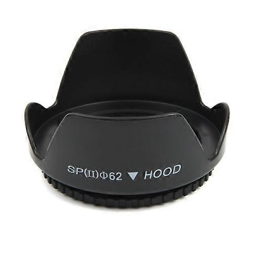 62mm Lens Hood for Cameras(Screw Mount)(Black)