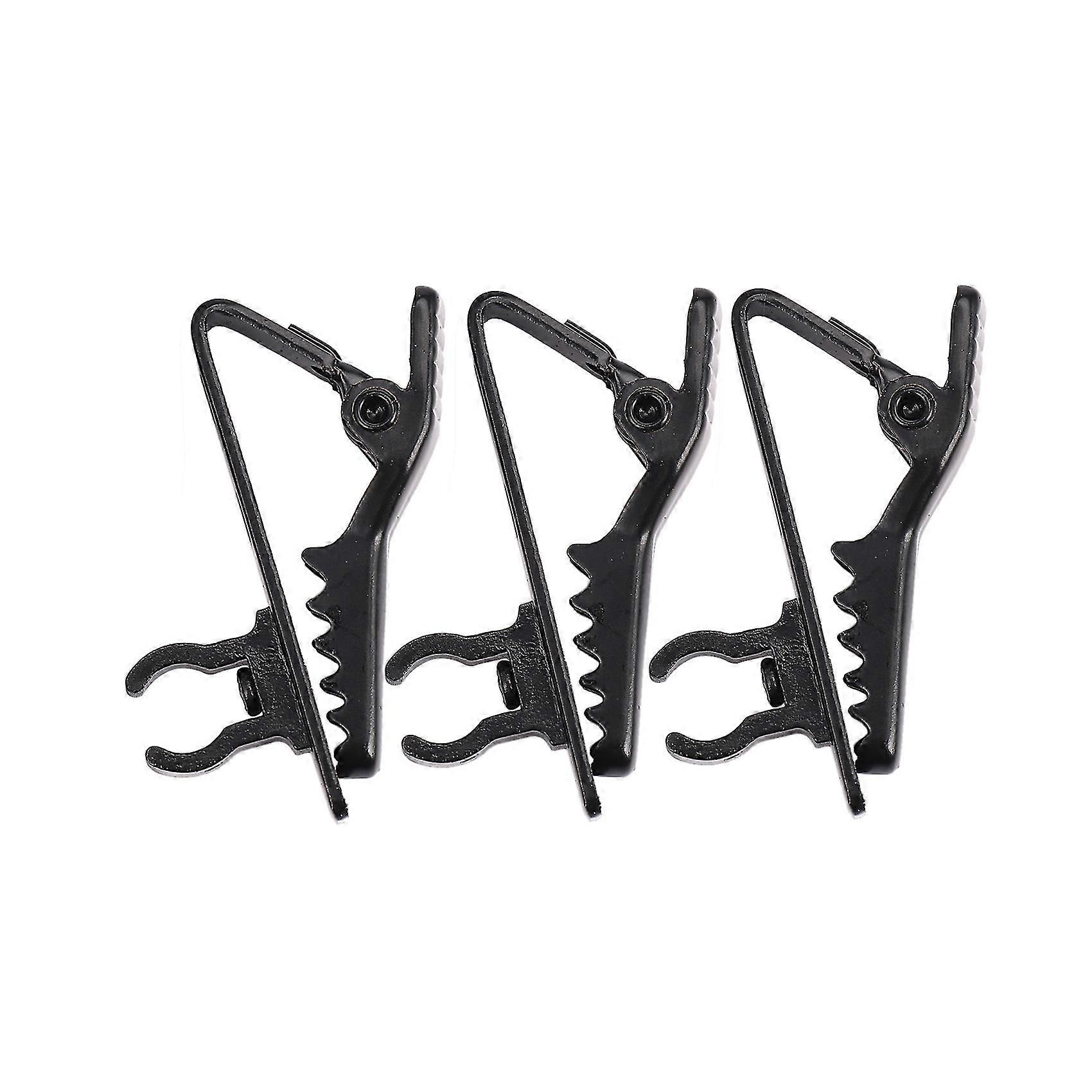 3pcs Microphone Lapel Tie For Lapel Lavalier Mic