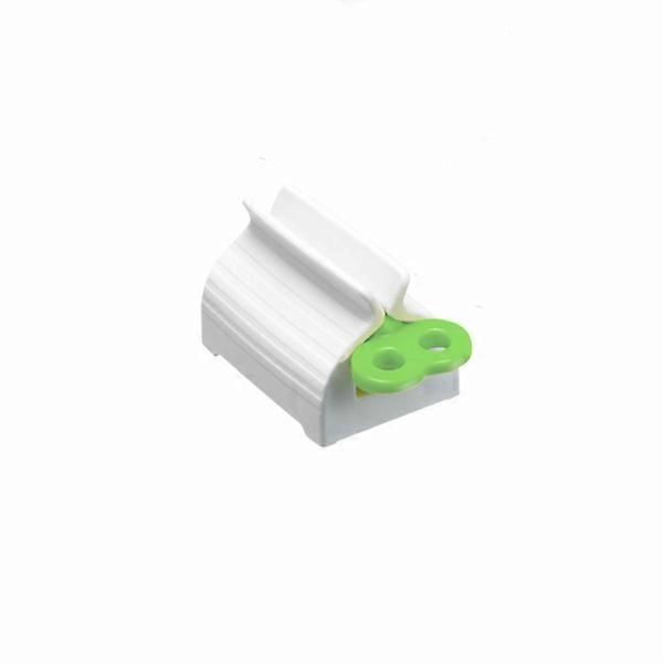 New Rolling Tube Toothpaste Squeezer Toothpaste Holder Rotating Bathroom Toothpaste Dispenser Toothpaste Squeezer-Green