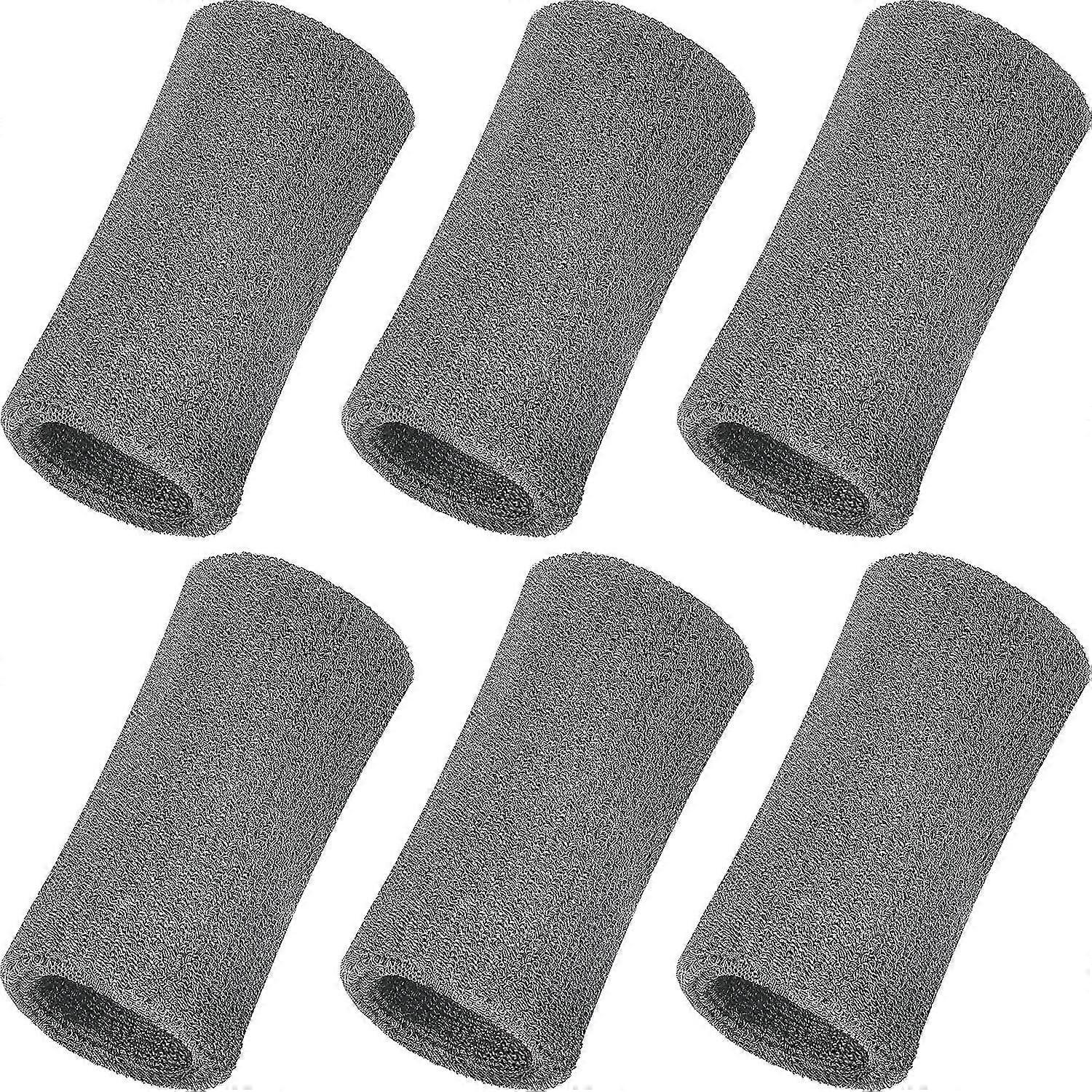 Pulseiras esportivas elásticas de 6 polegadas para suor no pulso, para esportes