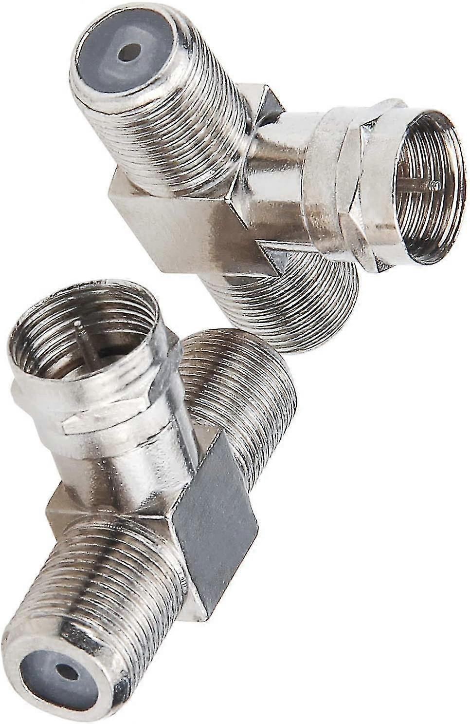 2 Way Aerial Splitter / 1 Input To 2 Outputs Rf Tv Freeview/push Style/YY