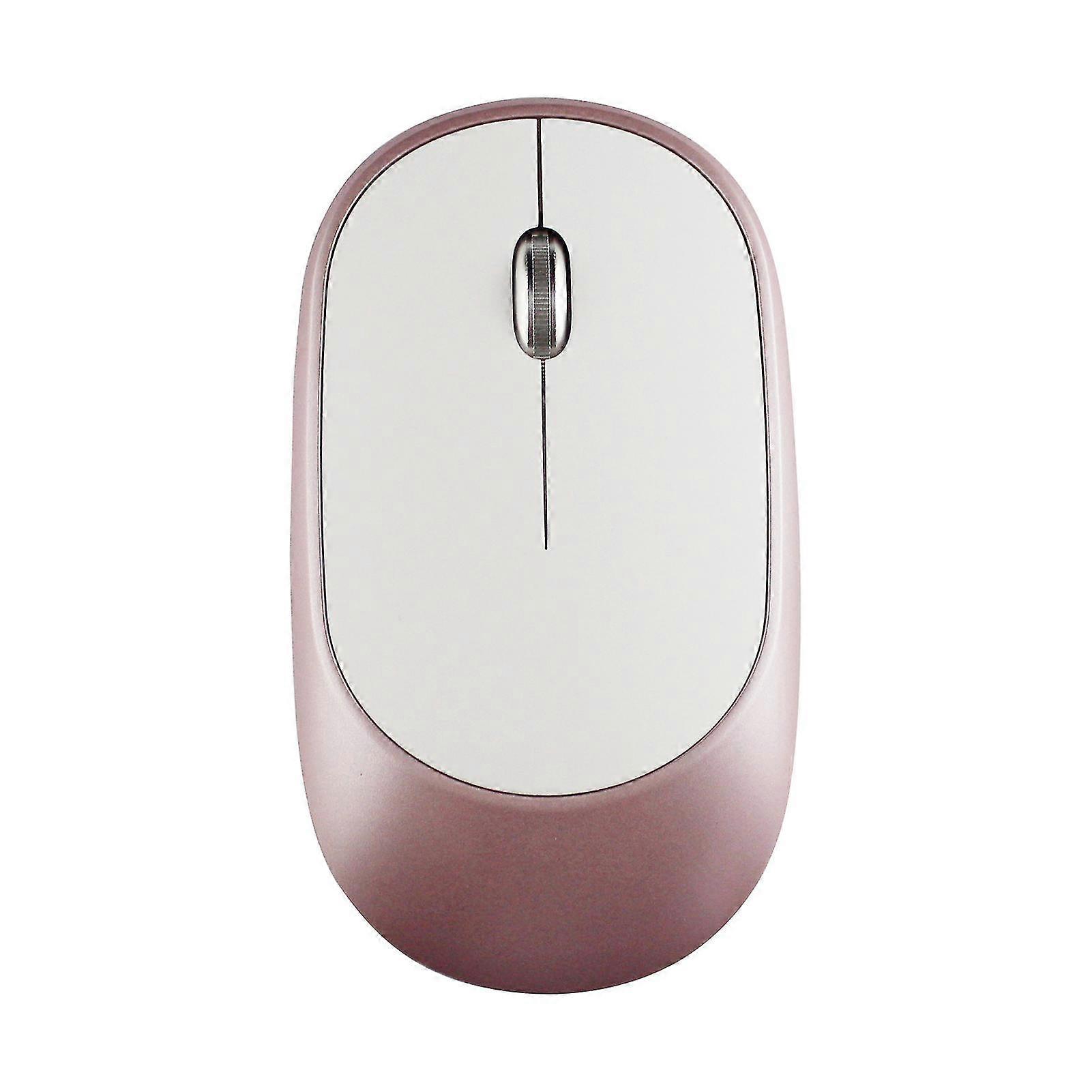 Ultra-thin 2.4ghz Mute Button Rechargeable Wireless Mouse Home Pc Accessory(-Z
