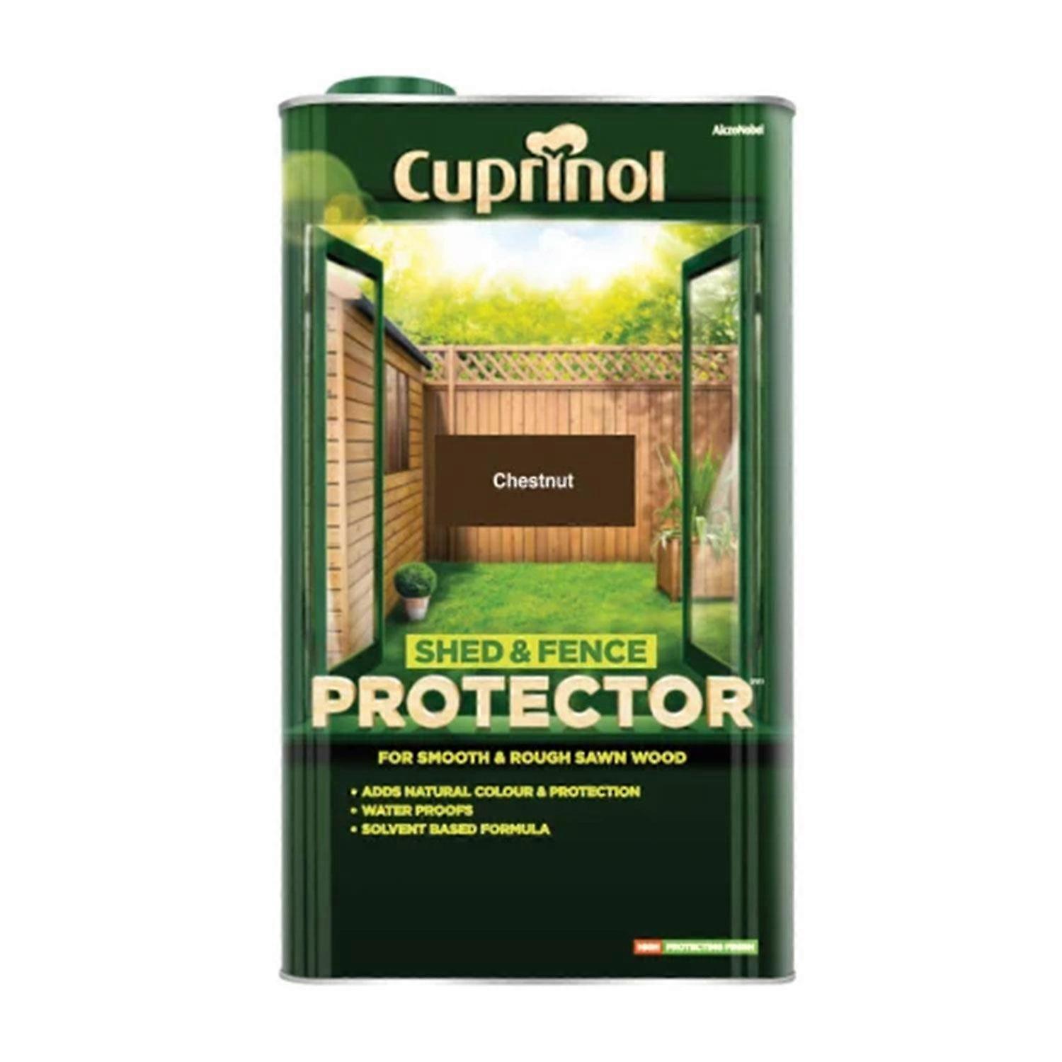 Shed & Fence Protector Chestnut 5 litre