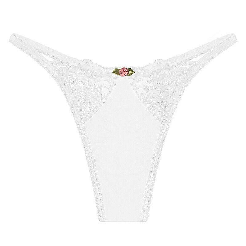 Kvinnor Sexig Spets Trosor Låg Rise G Stringtrosor Underkläder G String Trosor