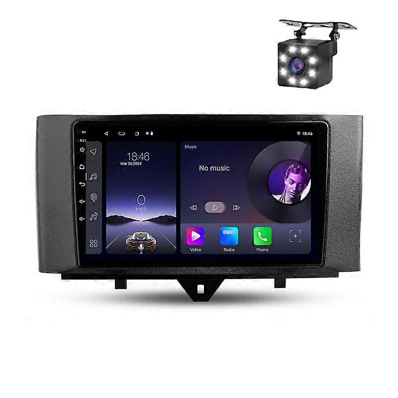 Android 14 Car Radio For Benz Smart Fortwo 2 2010 - 2015 Auto Player Stereo