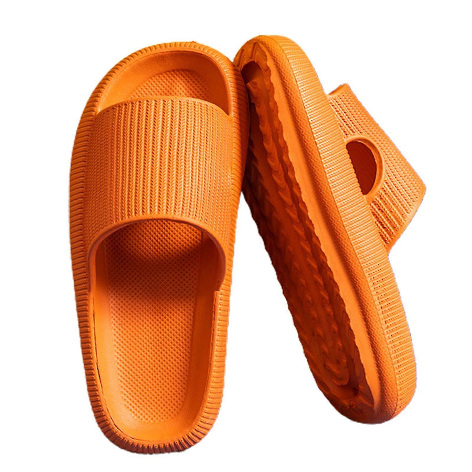 Women's Open Toe Slide On Non-slip Shower Slippers a