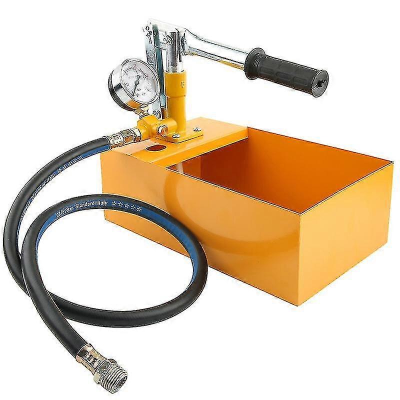 25kg Copper Water Pressure Test Pump Hand Pump Test Tool Hydraulic Testing Tool (pipe Random Color)