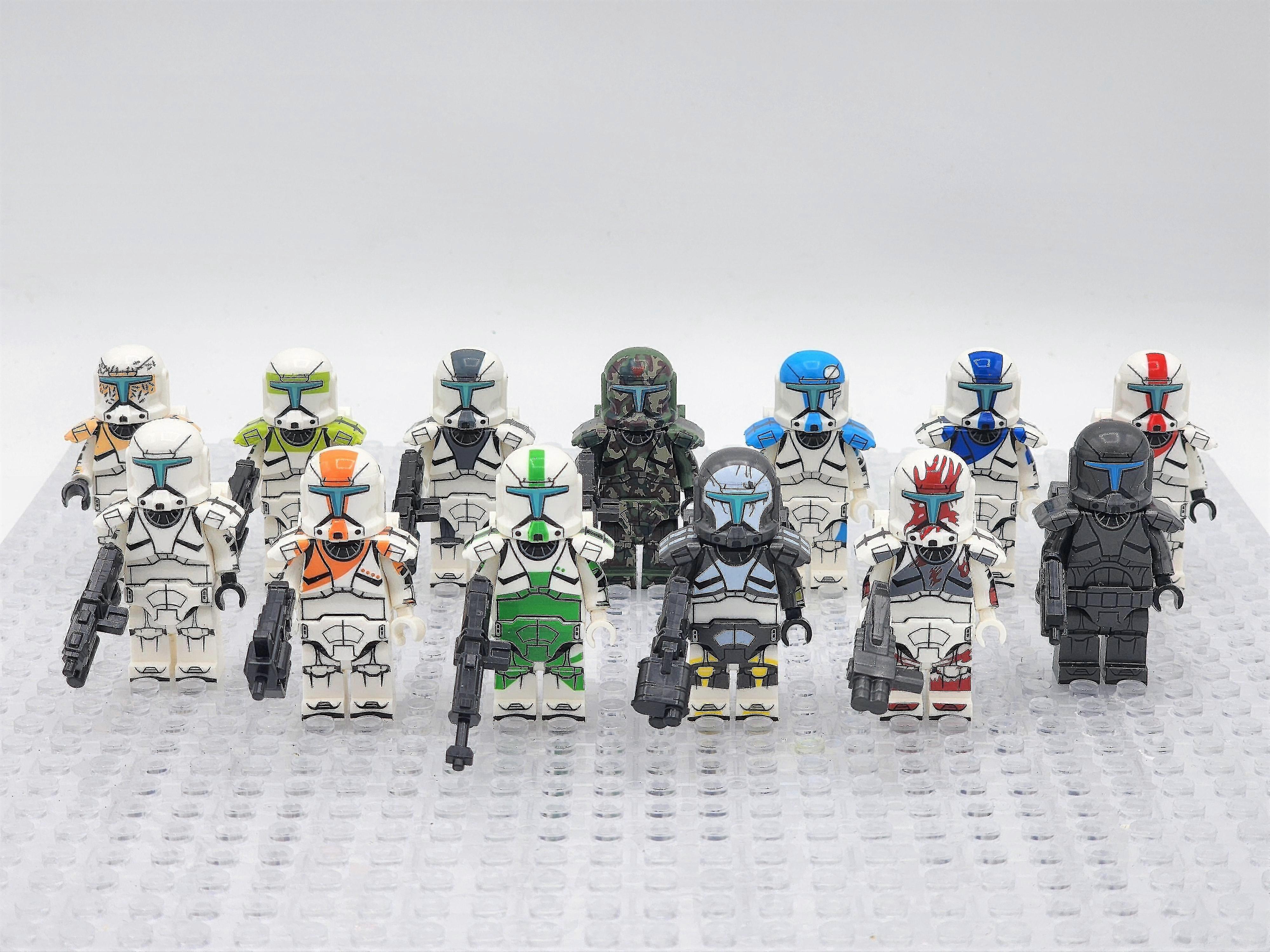 Star Wars Clone Commandos Delta Squad sortiment 13 Building Block Leker