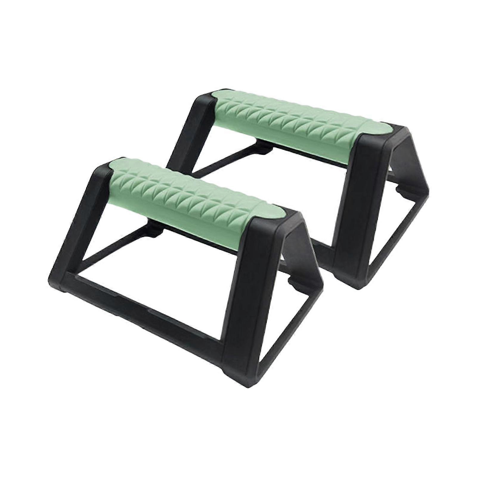 Push up Stativer Gulv Trening Treningsutstyr Fitness Gulv Push up Håndtak grønn