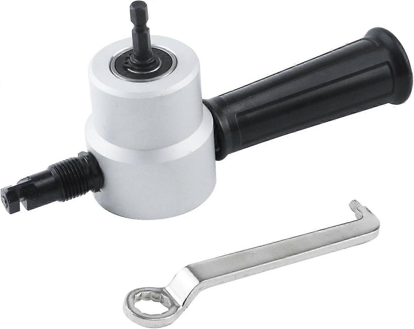 Double Head Metal Sheet Nibbler Cutter Hole Saw Drill Attachment Paperboard Package