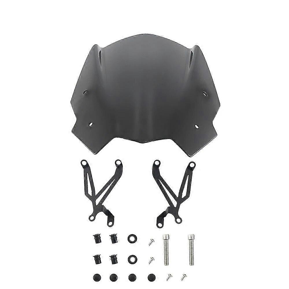 Motorcycle Windshield Windscreen For BMW G310R 2017-2019 2020 2022 G 310 G310 R ABS Fairing Wind Deflector With Mounting Bracket