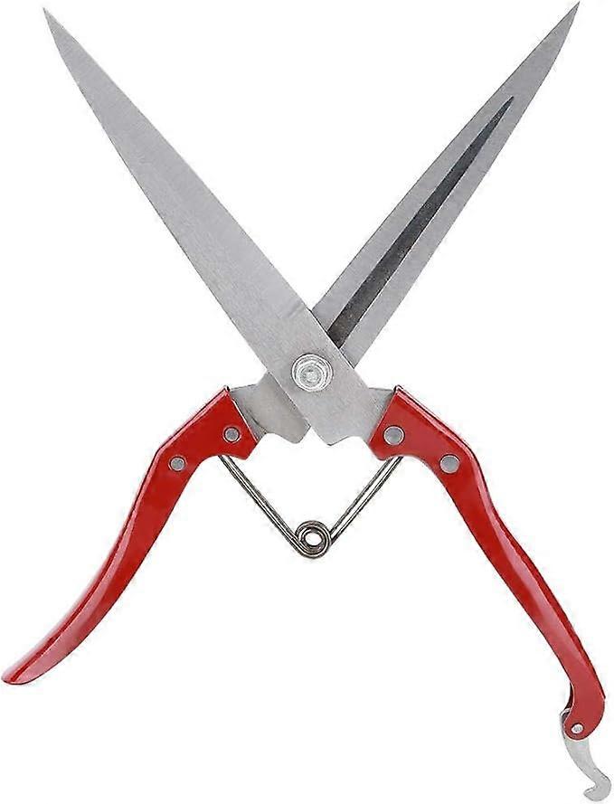 12 Inch Manual Sheep Shears, Stainless Steel Wool Trimming Scissors with Switch Buckle for Sheep Dogs