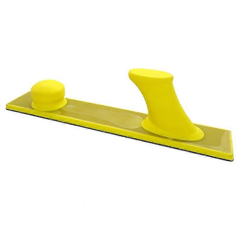 Hand Sanding Block With Hook Loop Backing Sandpaper Pad Auto Marine Paint Sand