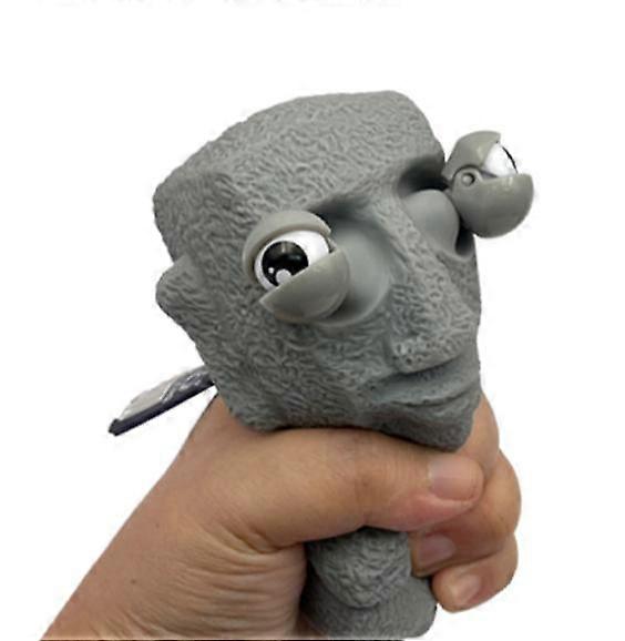 Eyes Popping Rock Man Stress Reliever