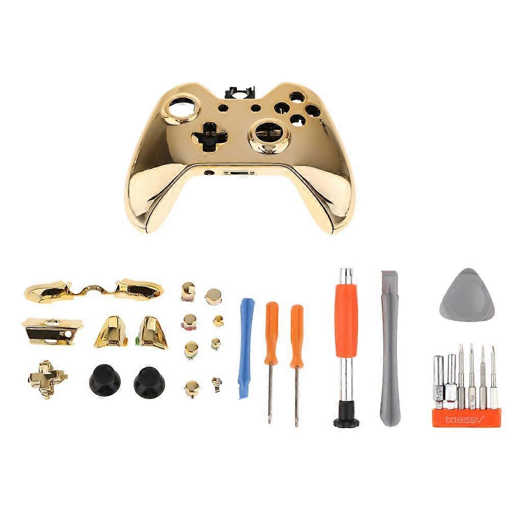 Replacement Full Housing Kit for  One Controller & Screwdriver Pry Opening Repair Tool Triangle Paddle
