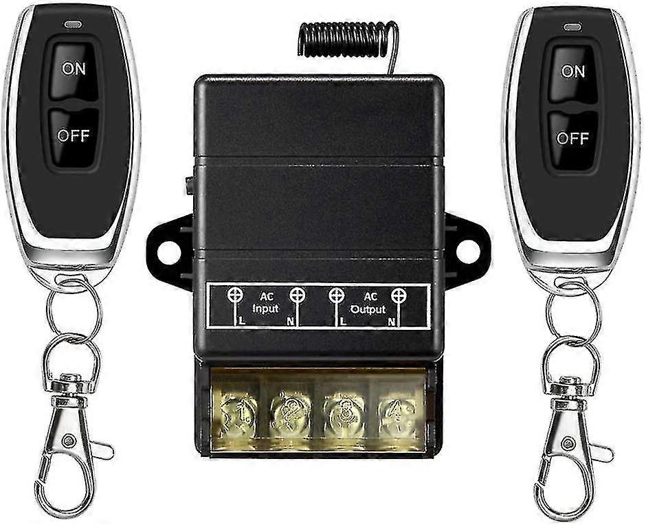 Wireless Relay Switch, 328ft 220v / 230v / 240v / 40a Relay Wireless Rf Switch