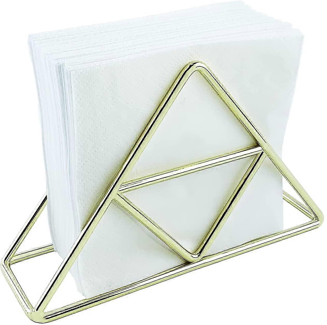 Napkin Holder For Table, Stainless Steel Tissue Dispenser Organizer
