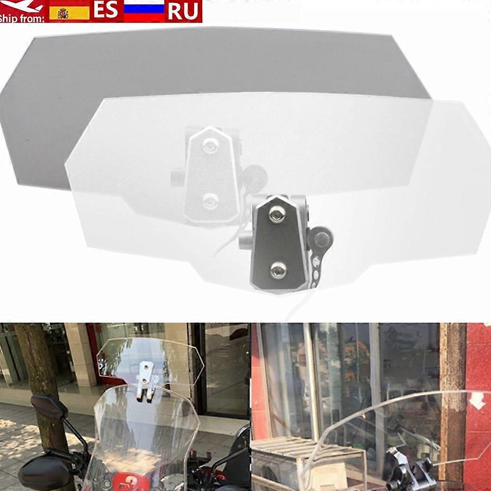 Motorcycle Windshield Extension Spoiler Windscreen Air Deflector For MOTO GUZZI MGX21 NORGE 1200/GT8V STELVIO V7 Classic Racer