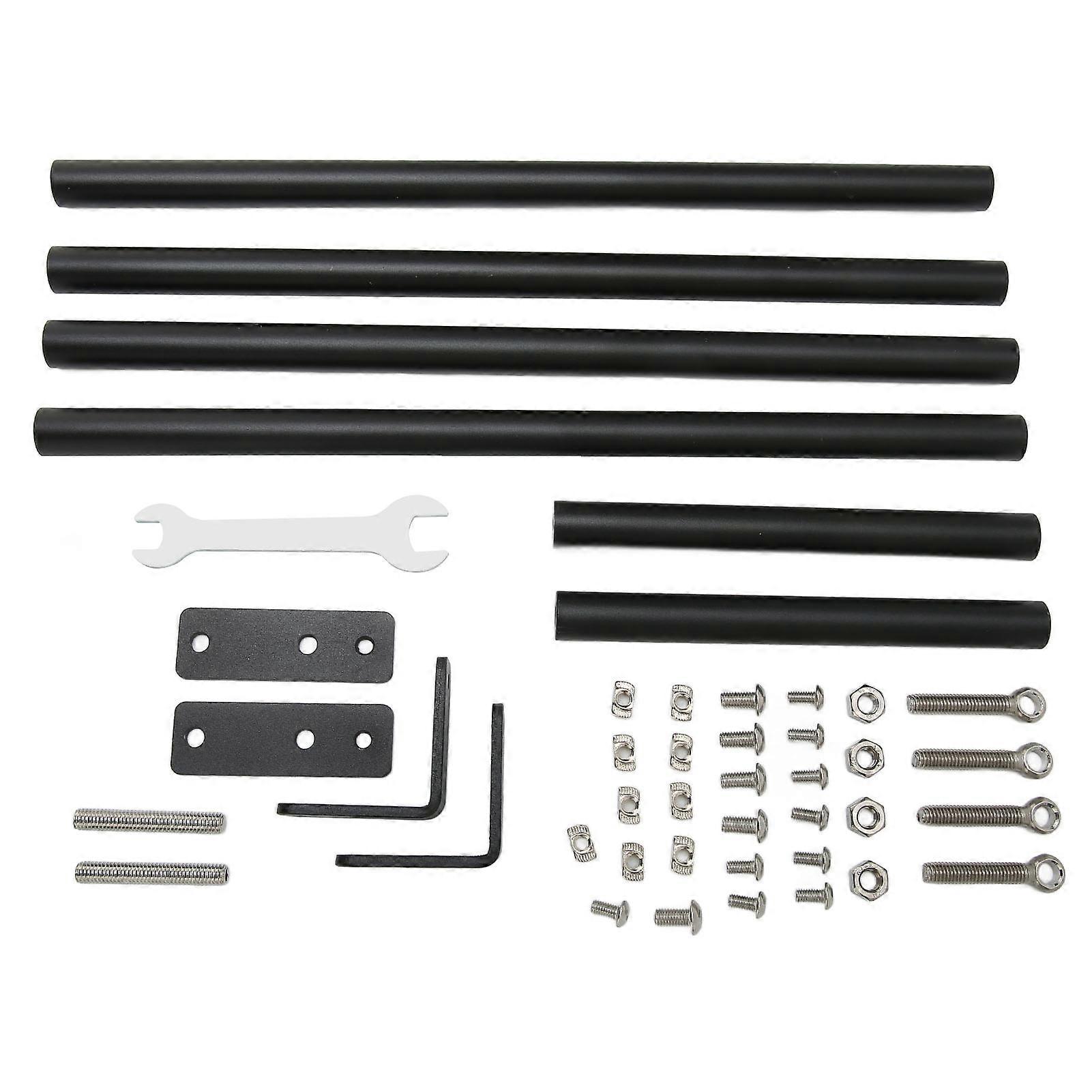 3D Printer Supporting Rod Set Increase Stability Complete Tools Easy Installation 3D Printer Pull Rod Kit for CR 10 S5
