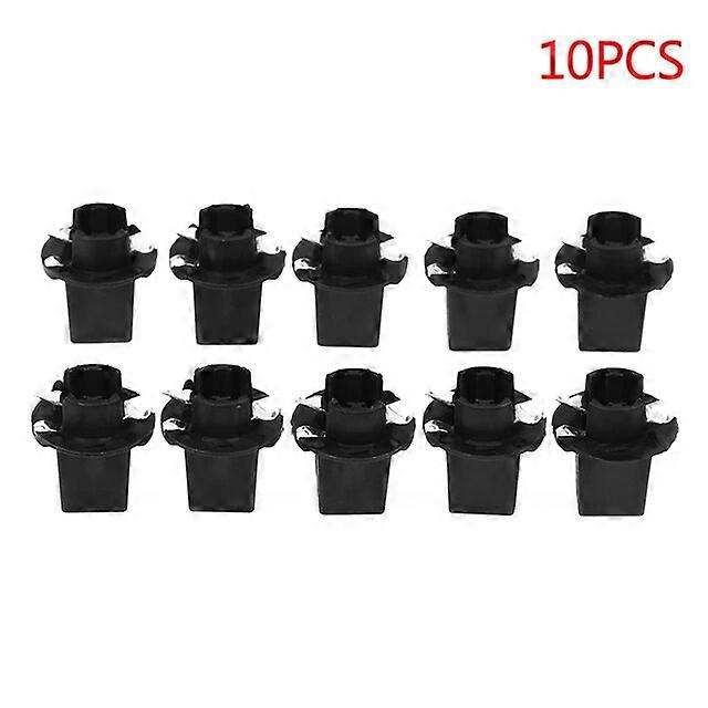 interior accessories10Pcs T5 B8.5D Twist Lock Plug And Play Bulb Holder Socket For Speedometer Dashboard Instrument Panel Dashboard