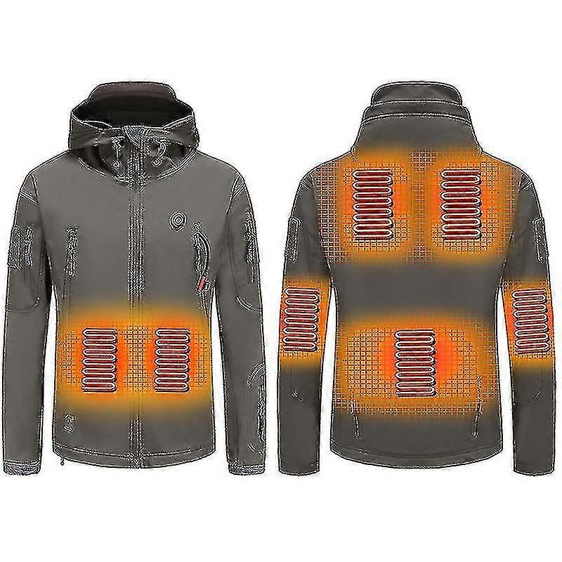 Açık Yürüyüş Kıyafetleri Isıtmalı Kayak Kıyafetleri Erkekler Ve Kadınlar İçin Şarj Edilebilir Isıtmalı Pamuklu Giyim Rashers