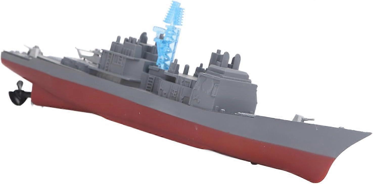 elektrisk hurtigbåtleketøy, vannsensor pedagogisk dobbel propell RC hangarskip leketøy 2.4G simulert for innsjø (type 3)