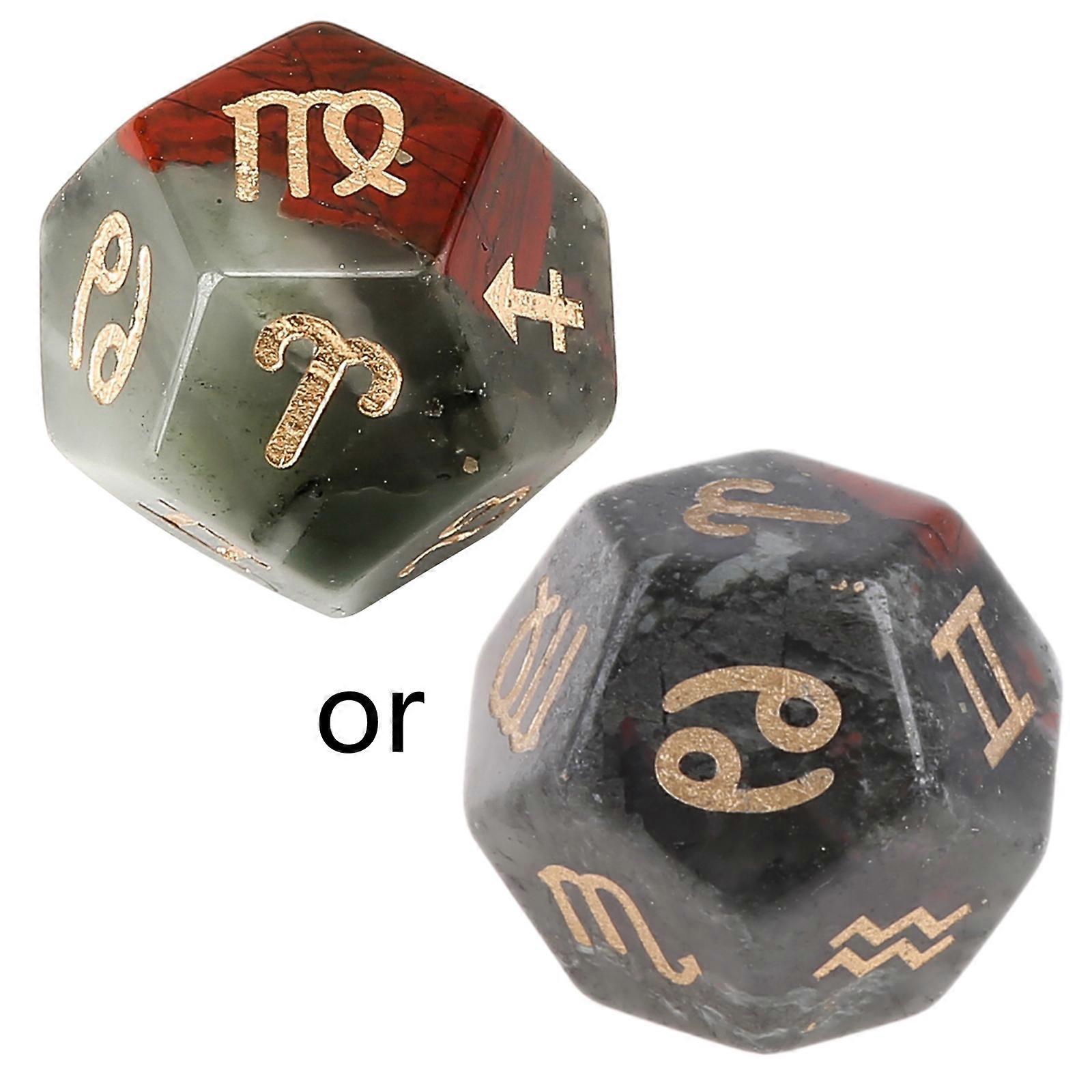 12 Sided Astrology Tarot Card Dice Multifaceted Constellation Divination Dice