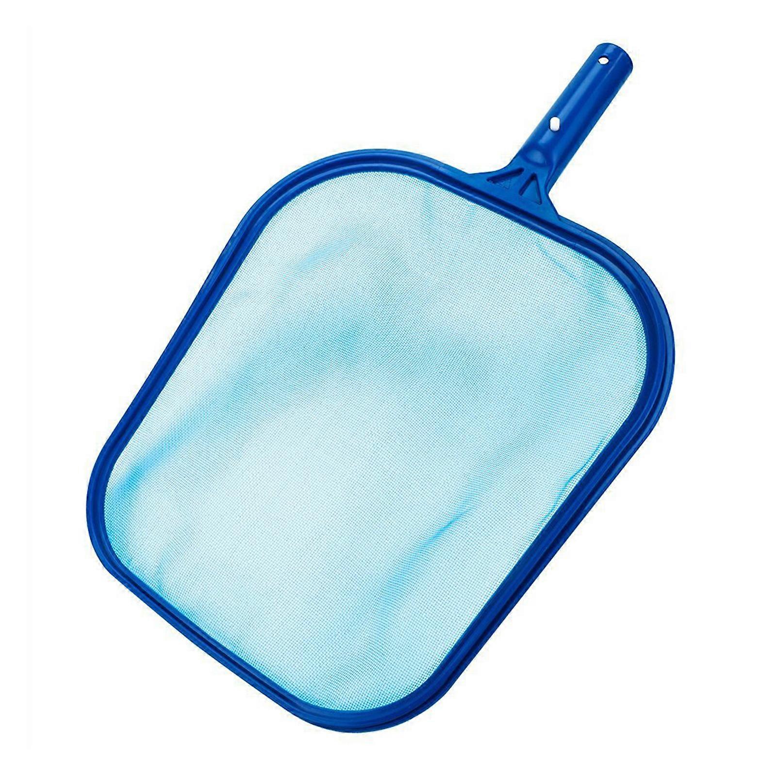 Pool Skimmer Net Fine Mesh Solid Plastic Frame Portable Large Capacity Heavy Duty Leaf Fine Debris Pool Cleaning Net Pool Accessories Jikaixiang