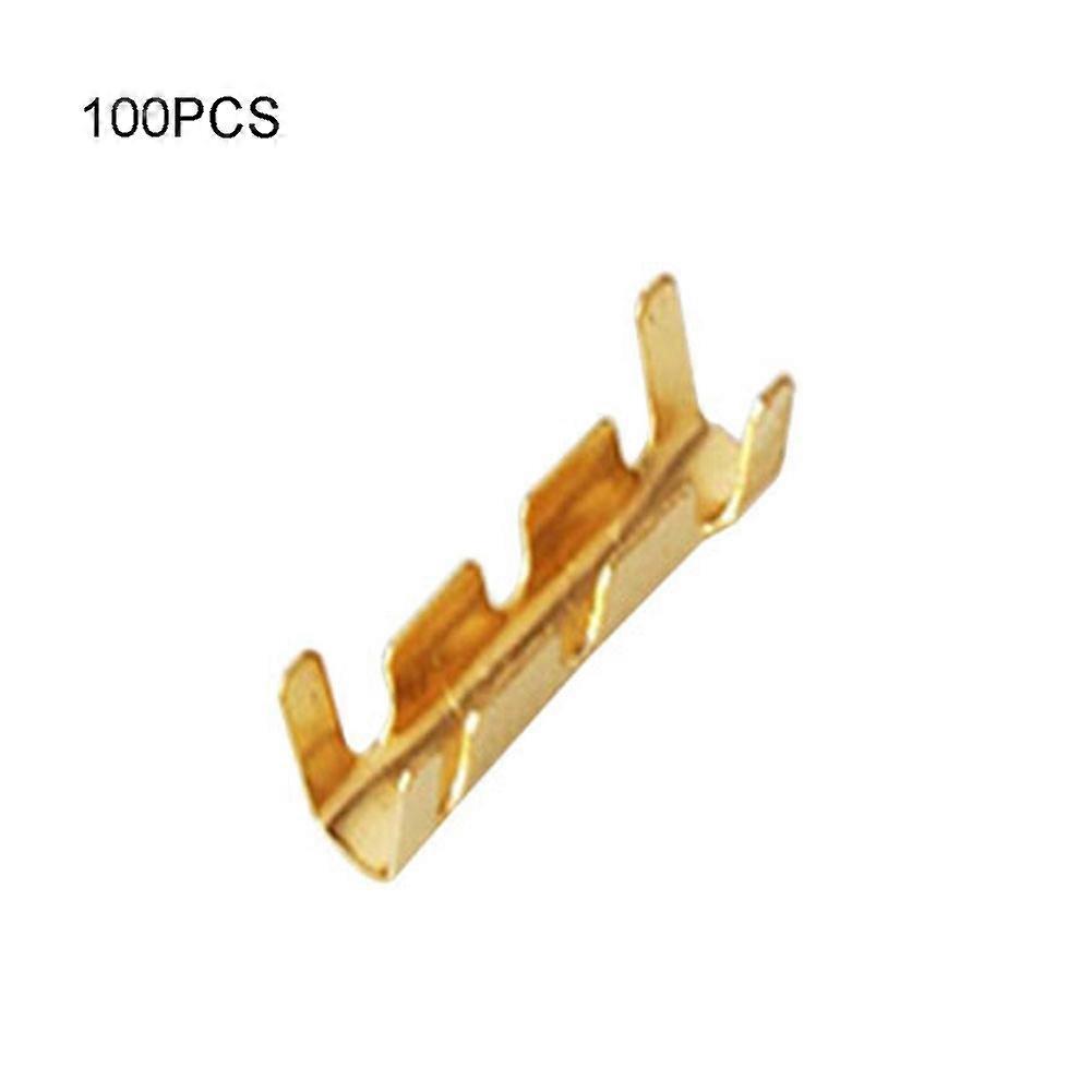 100Pcs Wiring Docking Connector Line Pressing Quick Connect Crimp Terminals QinHai