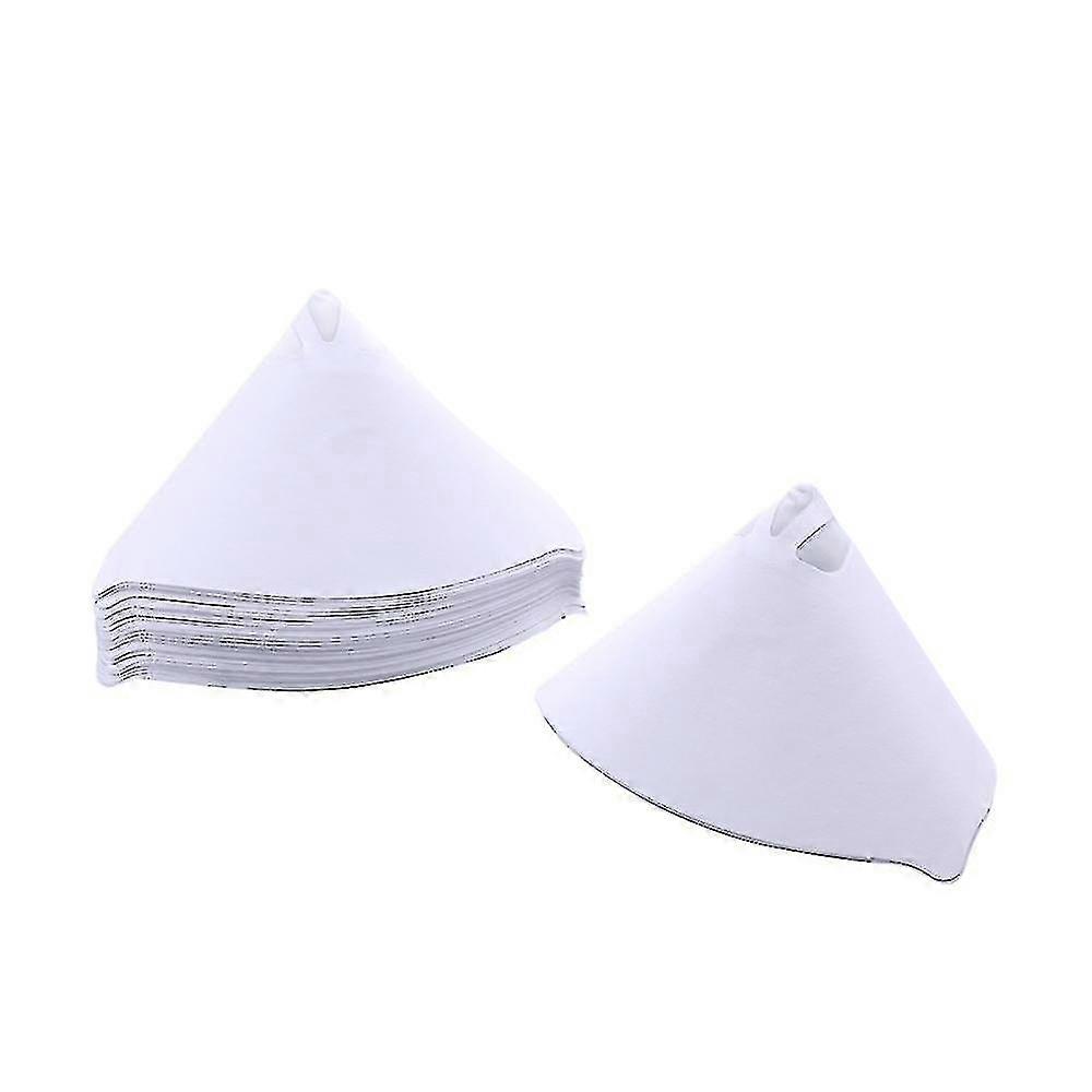 50pcs Paint Coating Filter Paper Screen Net Filter Cone Strainer Funnel Of Painting