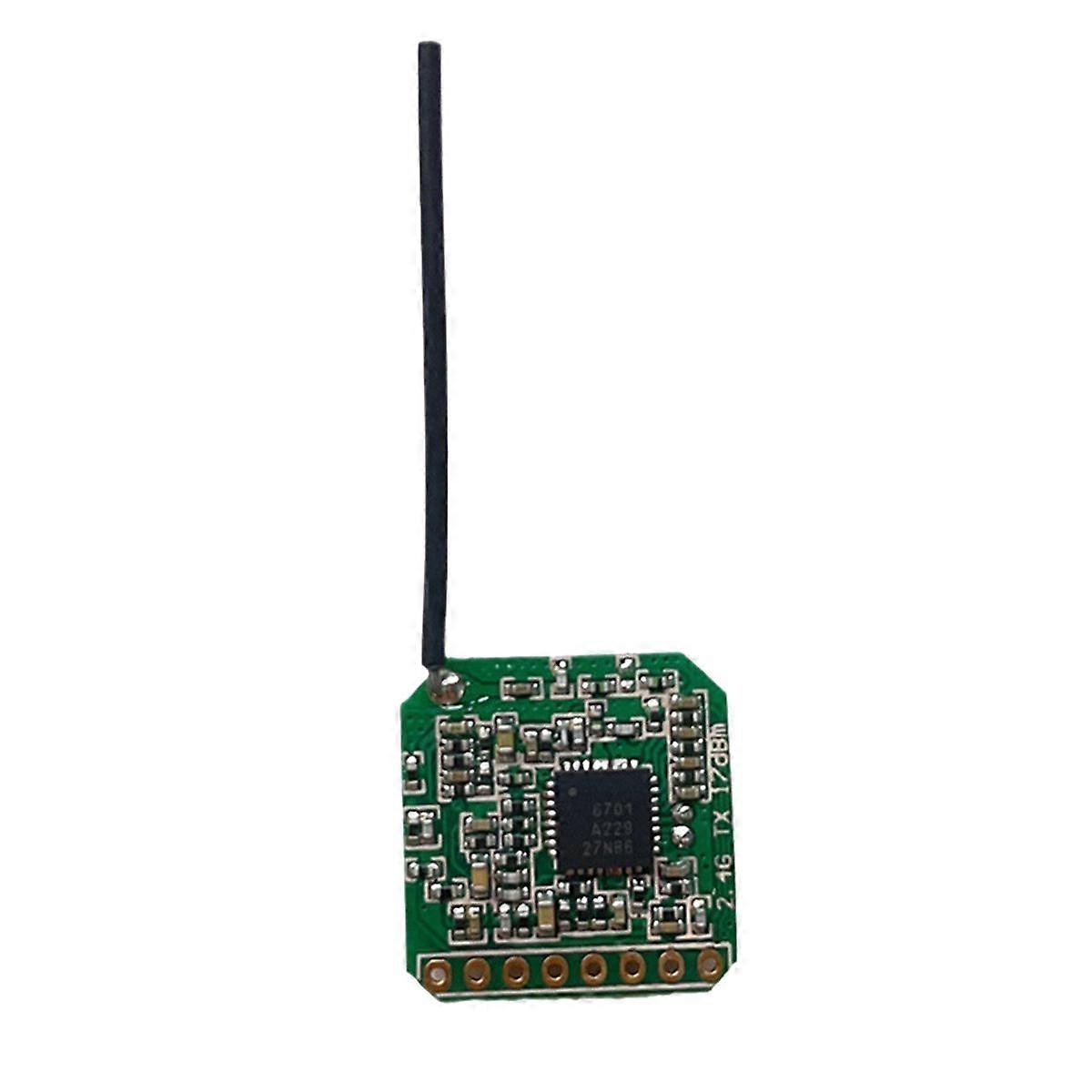2.4G 50mW TX Transmitter Module A/V Stereo Transmitter Module Wireless Audio Video TX AV Transmitte
