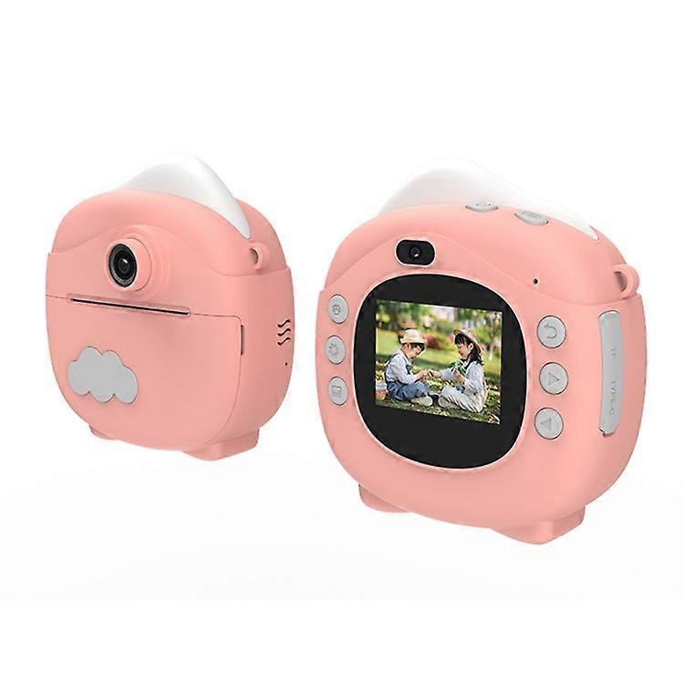 D10 2.0-inch IPS Screen Kids Camera Instant Print 1080P Digital Camera Toy with Printing Paper
