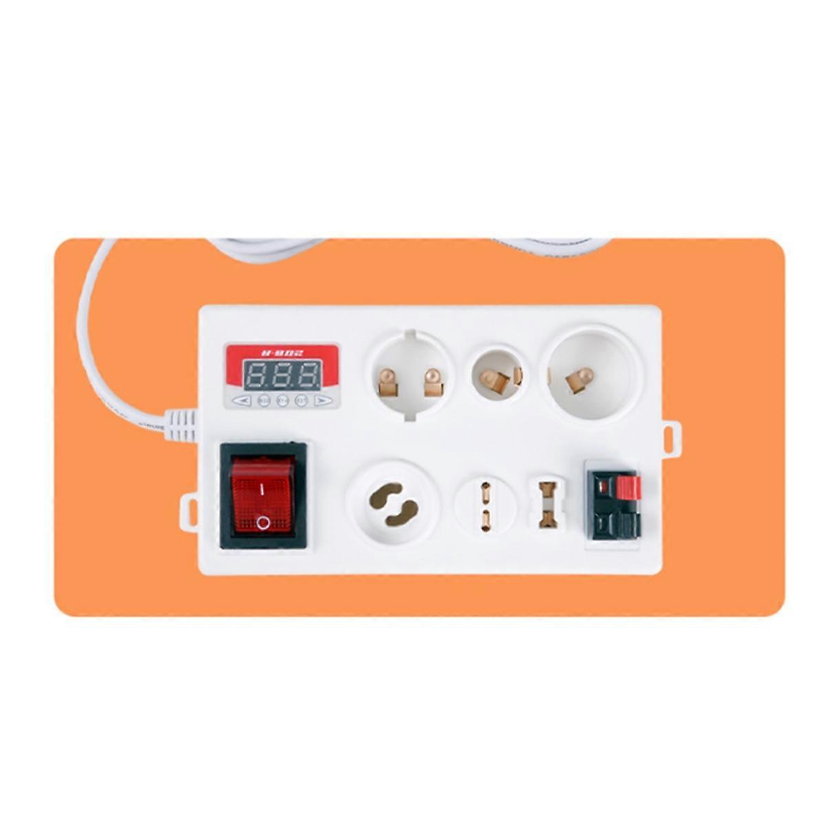 E27 B22 E14 Lamp Bulb Tester, LED Light Voltage Power Quick Test Box, Fast Testing with Power Displ