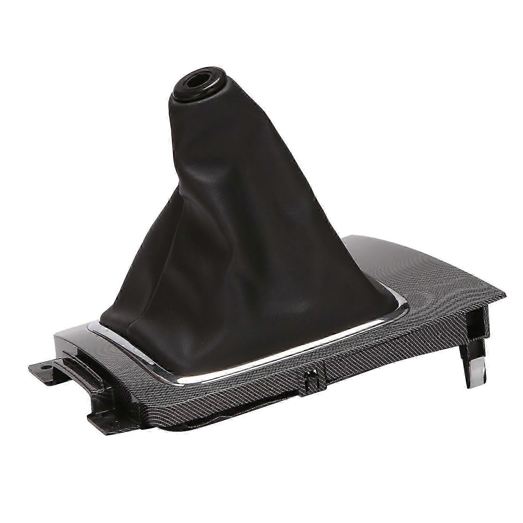 Car Mt Gear Shift Lever Panel Shift Panel Cover For Carbon Style