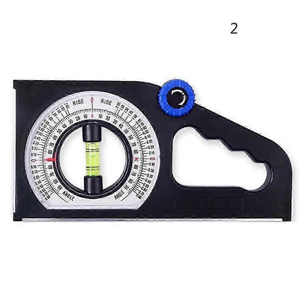 Horizontal Vertical Angle Slope Measuring Ruler Bevel Protractor Magnetic Declinometer