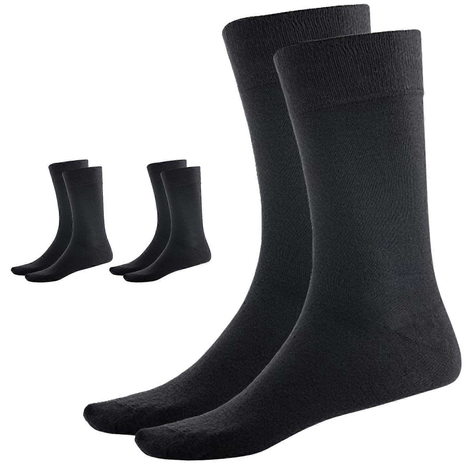 3 Pairs BAMBOO SOCKS Crew Natural Eco Healthy Enviro Unisex Work Business