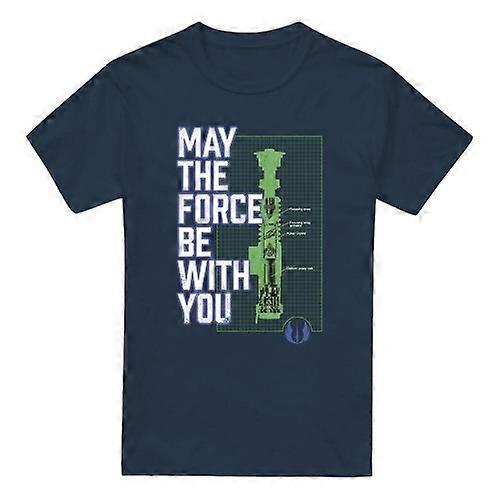 Star Wars Mens Force Lightsaber T-Shirt