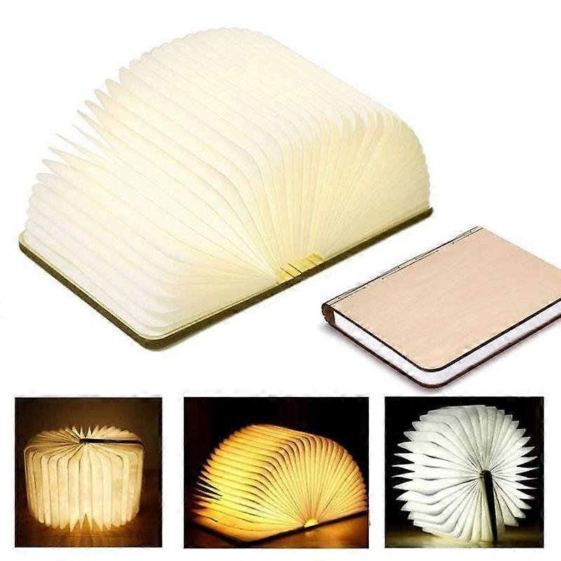 Origami LED Book Lamp - USB Rechargeable Port