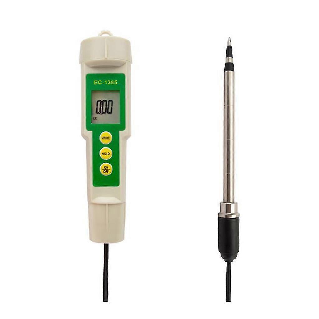 Portable Soil Tester Small Salinity Meter EC/TDS/CF Tester with Test Probes