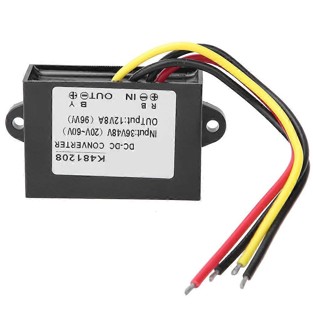 DCDC 36V 48V to 12V 8A Step Down Voltage Converter Power Supply Module Step-Down Transformer (GYVRM-K481208)