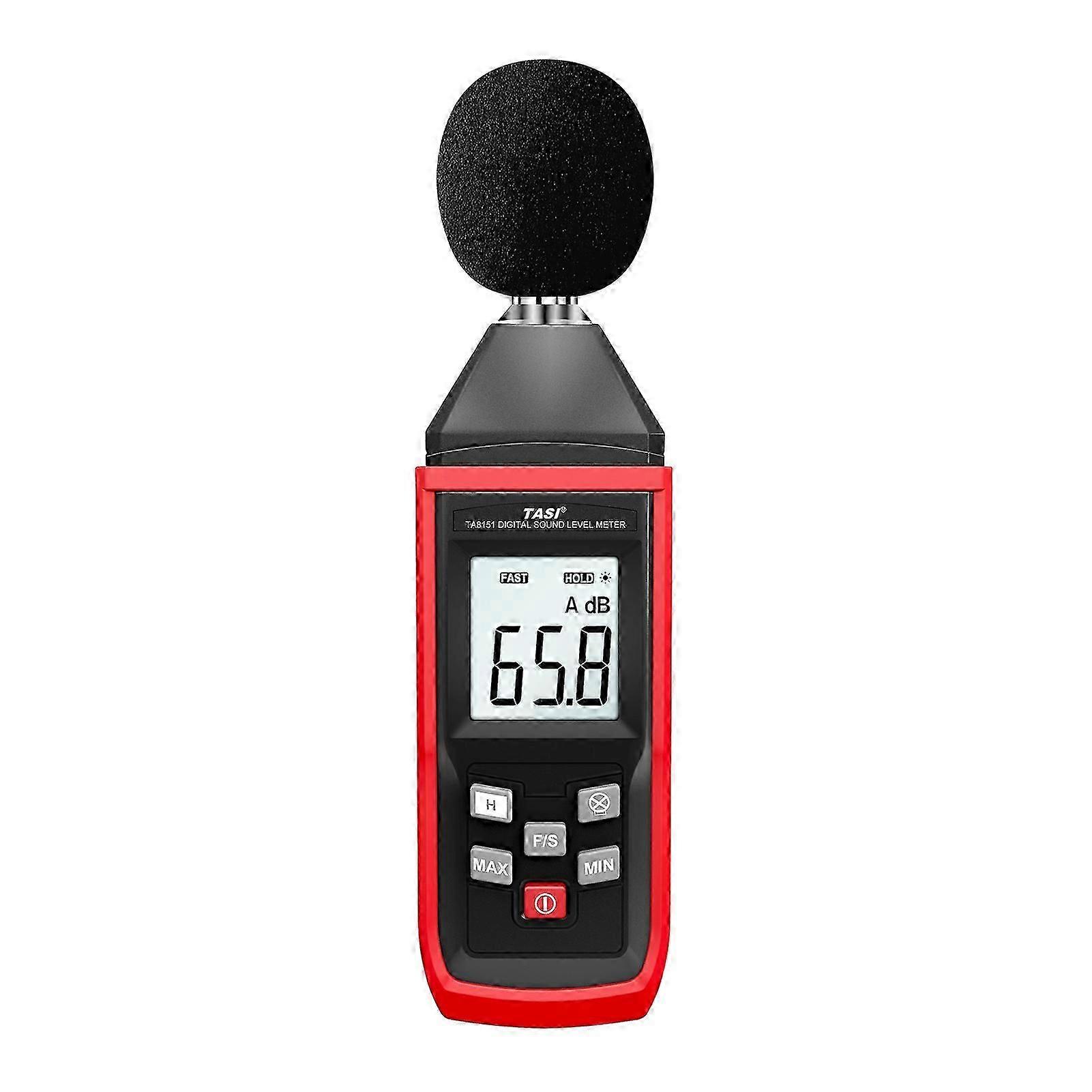 TASI TA8151 Digital Sound Level Meter SLM Household Noise Tester Professional High-Precision Noise Tester Handheld Sound Detector Decibel Monitor 30-1