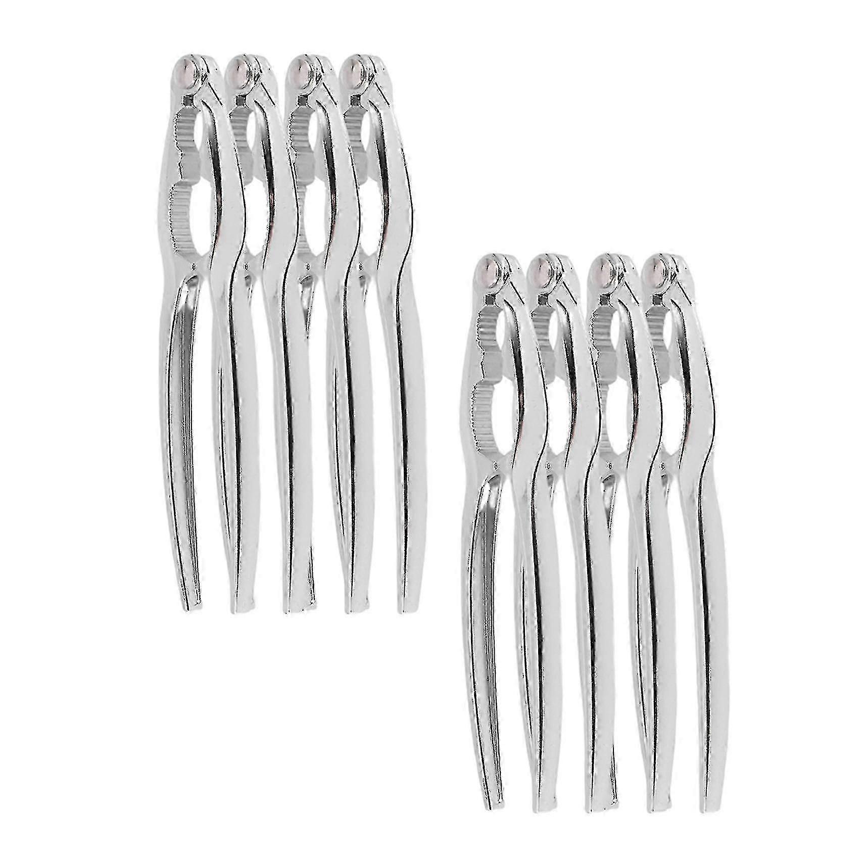 8-pack Mutter Crackers för ben, hummer Crackers, tunga skaldjursverktyg, mutter Set skaldjursverktyg (kui)