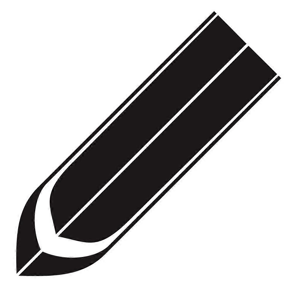 D-711 Stripe Pattern Car Modified Hood Decorative Sticker