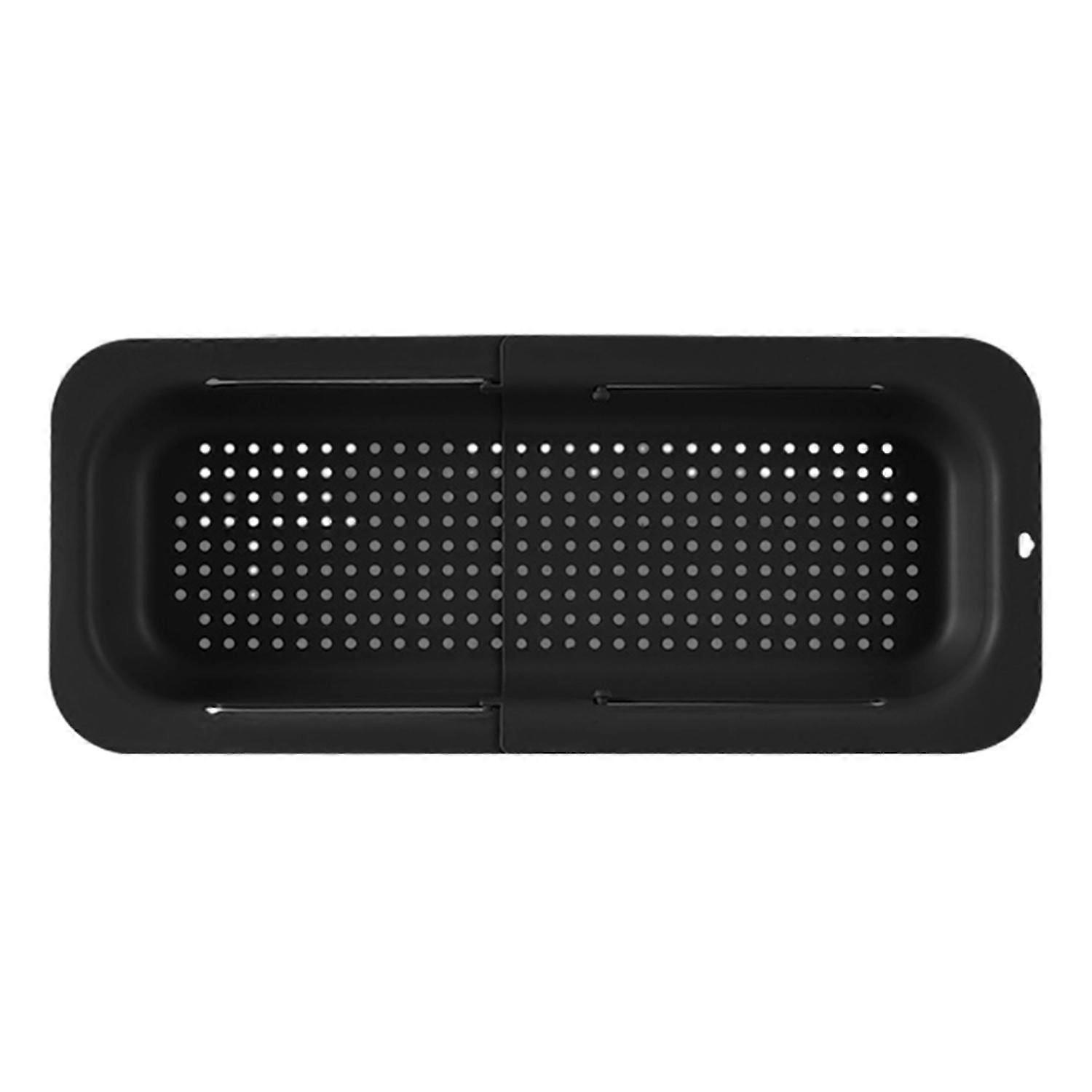 Uttrekkbar avløpskurv over vasken Multifunksjonell klasse PP Uttrekkbar frukt grønnsaksvask