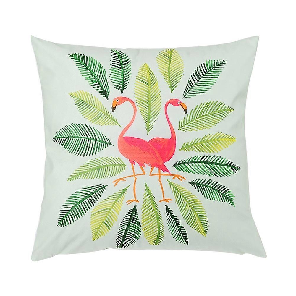 Soft Decorative Breathable Pillowcase Cushion Pad for Cars and Home, 18x18 Inches, Cotton Blend, Multiple Colors