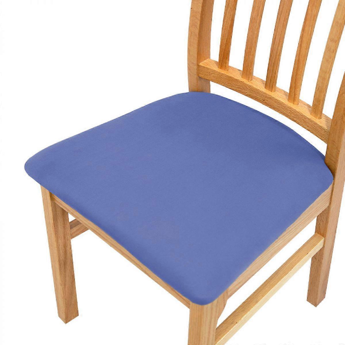 屋内OutdoDiningチェアシートカバー、ストレッチダイニングルーム布張りチェアシートクッションカバーまたはダイニングガーデンパティオチェアシートパッドクッション
