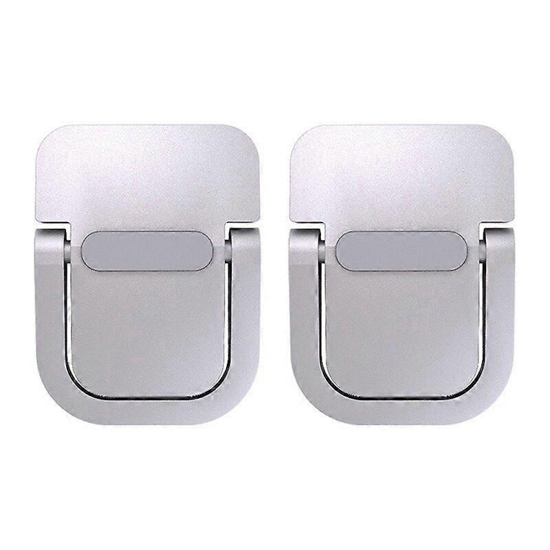2025 2pcs Laptop Stand for Computer Keyboard Stand Riser Zinc Alloy Laptop Holder