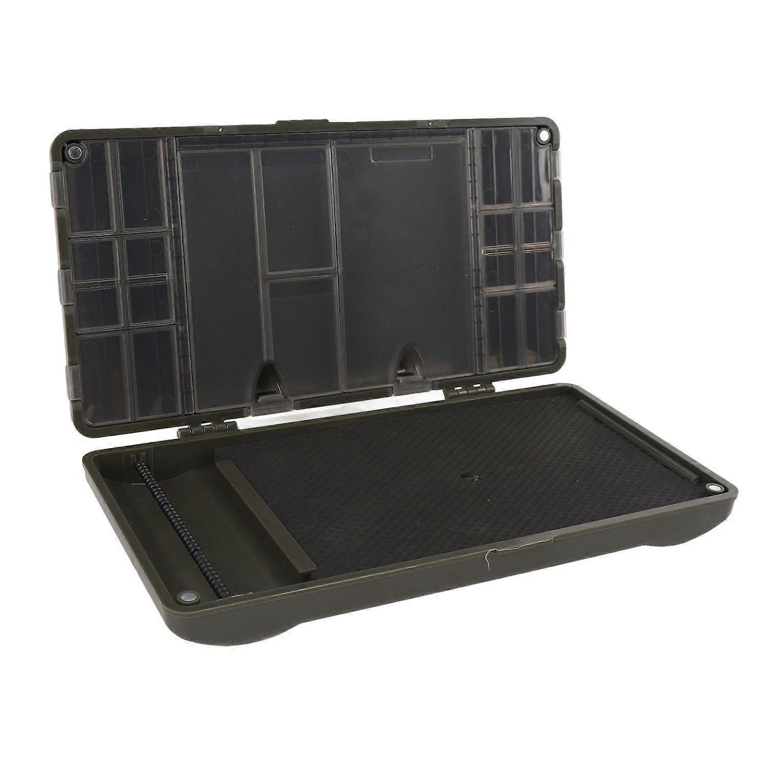Carp Fishing Tackle Box: Rig Storage & Accessory Organizer