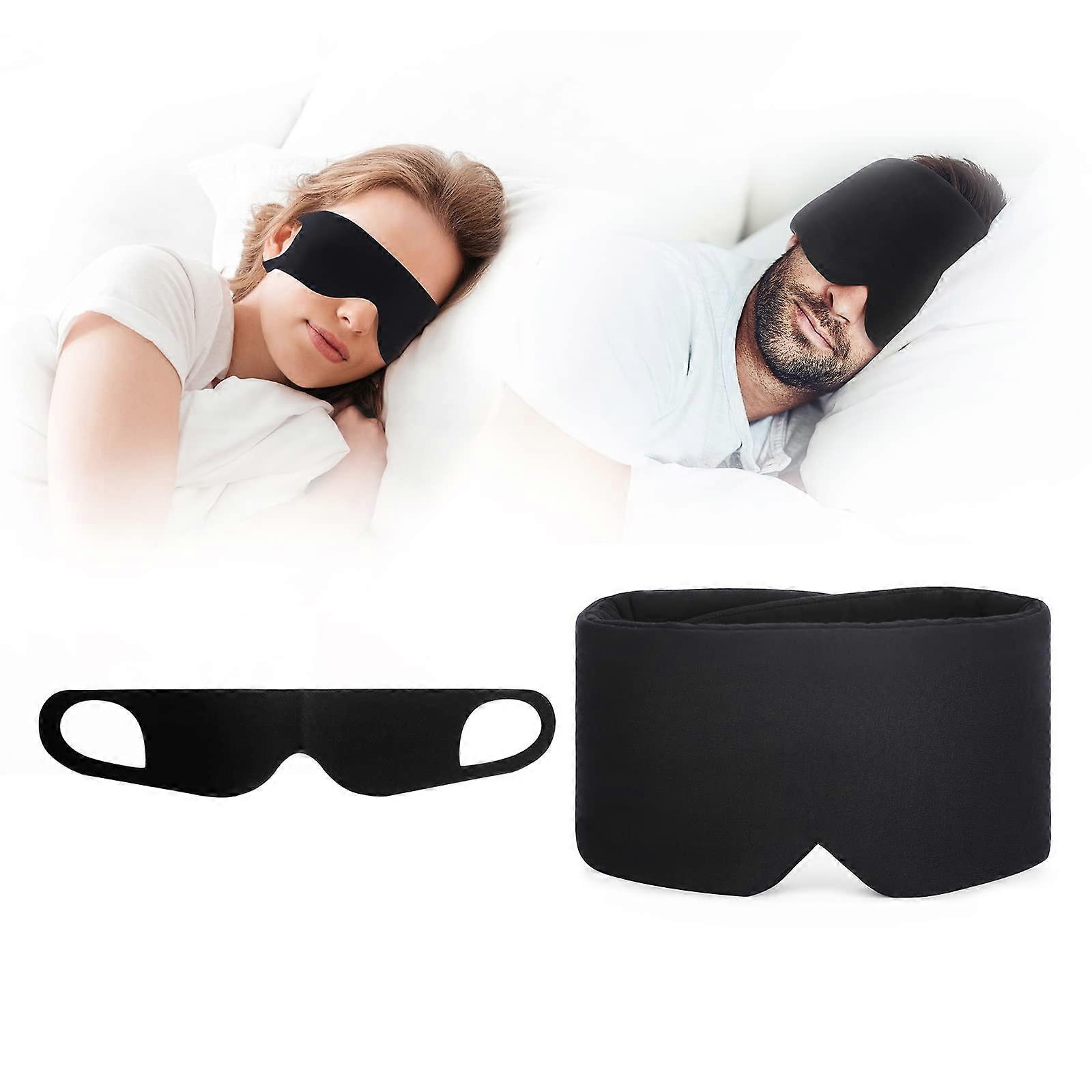 Blackout Breathable Blockout Soft Comfortable Sleep Mask for Sleeping Travel