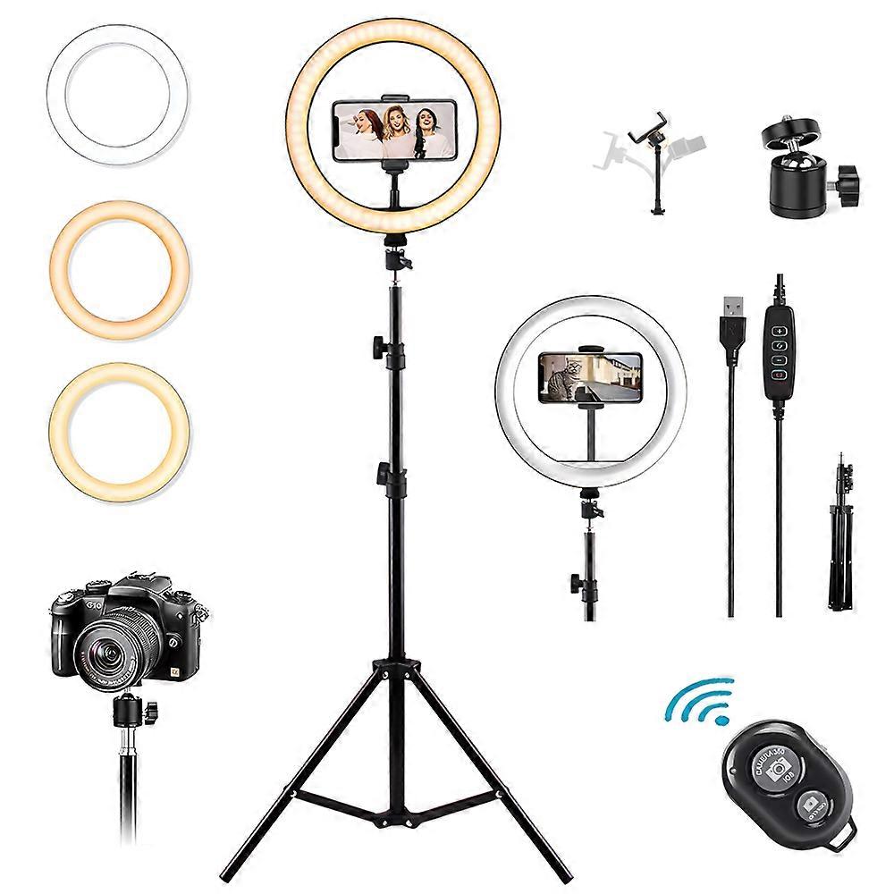 Selfie Ring Light, LED, Phone Holder
